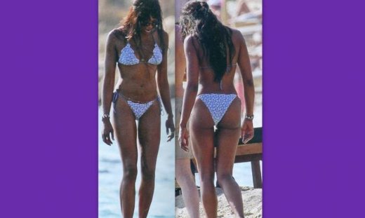 Φωτογραφίες από τις διακοπές της Naomi Cambell στην Μύκονο!