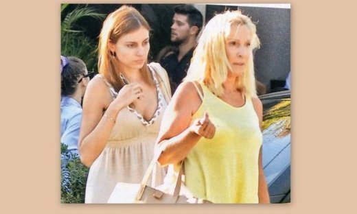 Μαρία Σταματέρη: Βόλτα με την κόρη της