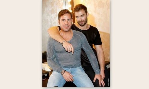 Ο Γιώργος Μαζωνάκης διασκέδασε στον Σαμπάνη