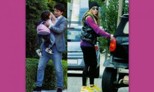 Ελένη Πετρουλάκη – Ίλια Ίβιτς: Μια ευτυχισμένη οικογένεια!