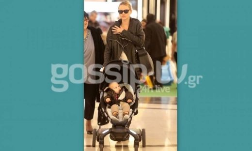 Νάταλι Θάνου: Δεν πάει πουθενά χωρίς τον γιο της