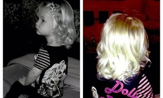 Η κουκλίτσα κόρη της…