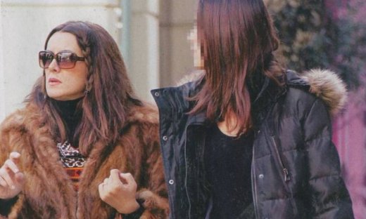 Άννα Δρούζα: Βόλτα με την κόρη της