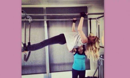 Κατερίνα Καινούργιου: «Λιώνει» στην γυμναστική!