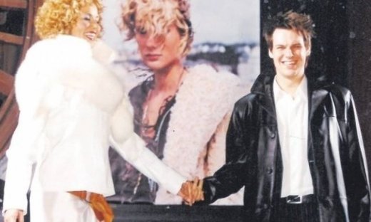 Ο Πάνος Κιάμος… μοντέλο