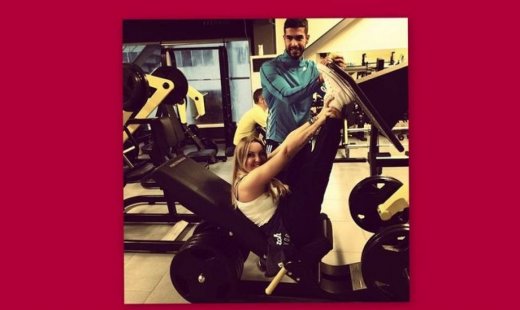 Η Ναταλία Γερμανού το έριξε στην… γυμναστική