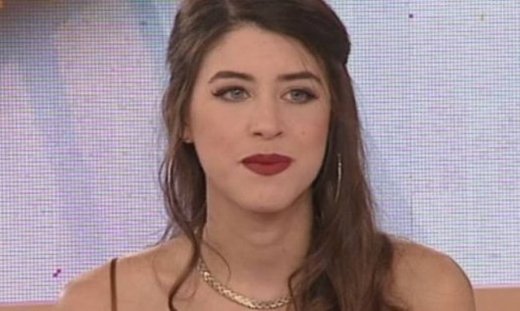 Η selfie φώτο της Demy από την παραλία