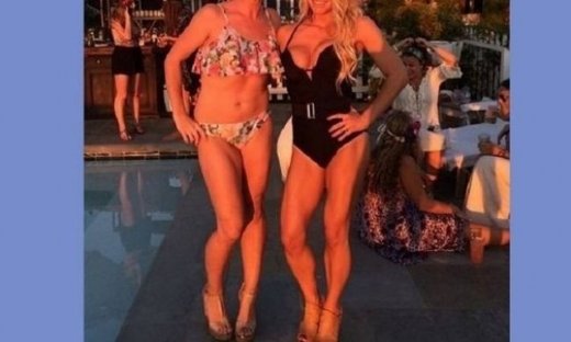 Μήπως το παράκανε με τη γυμναστική αυτή η διάσημη μαμά; (εικόνα)