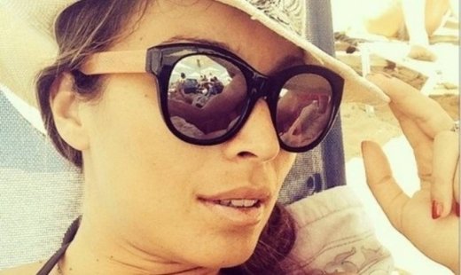 Μαριέττα Χρουσαλά: Στιγμές χαλάρωσης στην παραλία!