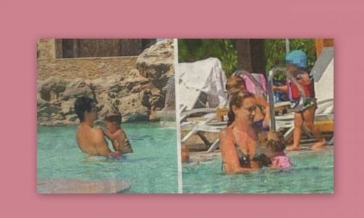 Ρουβάς-Ζυγούλη: Τρυφερές στιγμές με τα παιδιά τους