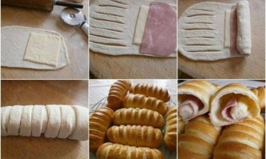 Κολατσιό για το σχολείο: Ζαμπονοτυροψωμάκια!