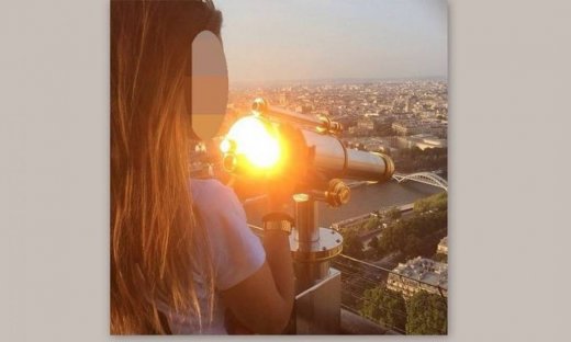 Ακόμα απολαμβάνει το Παρίσι η…