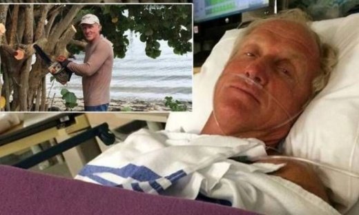 Γνωστός πρωταθλητής του γκολφ παραλίγο να χάσει το χέρι του από αλυσοπρίονο