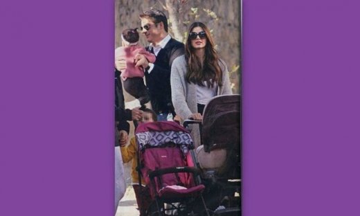 Τσιμτσιλή-Σοφός: Στην Κηφισιά με τις κόρες τους