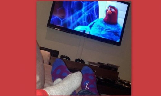 Η τρυφερή φωτογραφία παρουσιαστή με τον γιο του