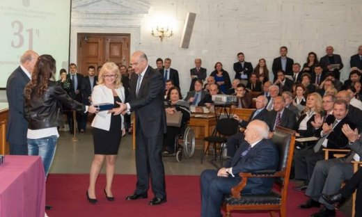 Υψηλή τιμητική διάκριση για την Αγγελική Νικολούλη