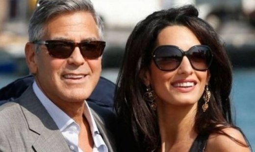 Kόντρα σε όσους τους θέλουν χώρια: Δείτε την Alamuddin και τον Clooney σε ρομαντικό δείπνο