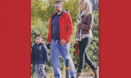 Σκορδά – Λιάγκας: Βόλτα με το γιο τους, Γιάννη