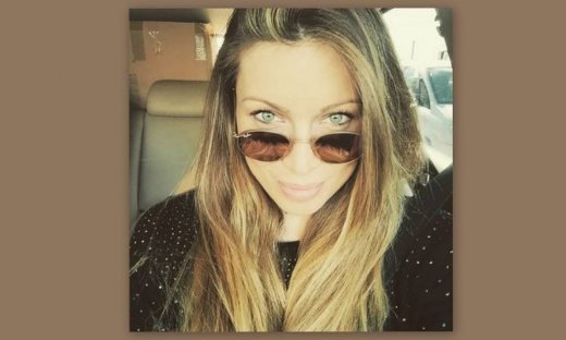 Η selfie της Χρουσαλά λίγο πριν γεννήσει το δεύτερο παιδί της