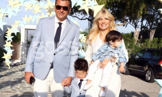 Σκορδά-Λιάγκας: Το φωτογραφικό άλμπουμ της βάπτισης του μικρού Δημήτρη