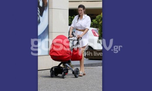 Εύα Λάσκαρη: Παντού με το γιο της