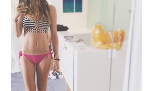 Μια selfie πριν… την παραλία!