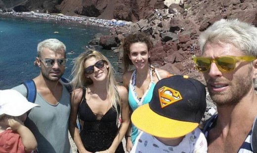 Οικογενειακές διακοπές για τον Γιώργο Μανίκα