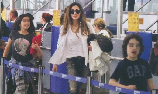 Δέσποινα Βανδή: Οικογενειακώς στη Λήμνο