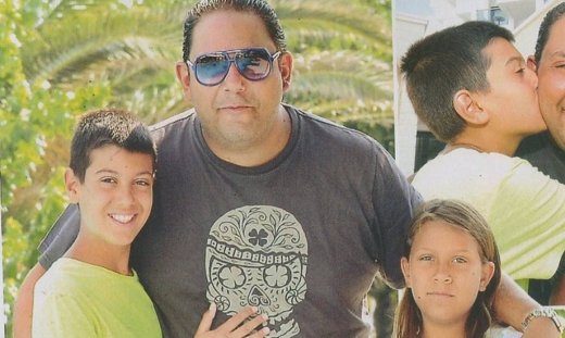 Στέλιος Διονυσίου: Διακοπές στη Ρόδο με τα παιδιά του