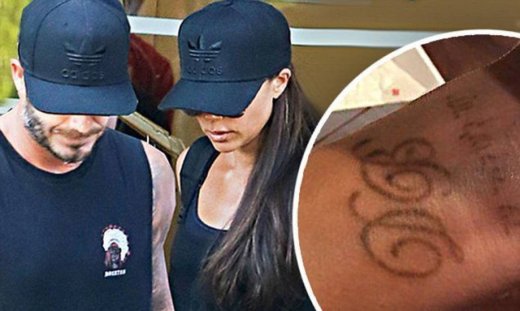 To τατουάζ της Victoria Beckham που… ξεθώριασε