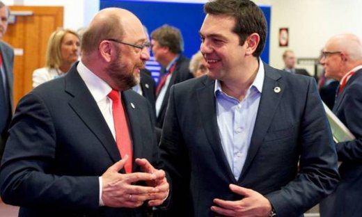 Τσίπρας σε Σουλτς: Ζητώ την εμπλοκή της Ευρωβουλής στην αξιολόγηση της συμφωνίας