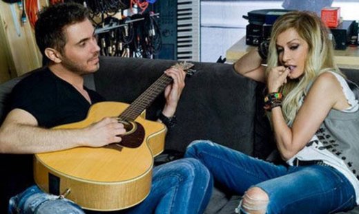 Οι πρόβες Βίσση-Χατζηγιάννη για τις συναυλίες τους