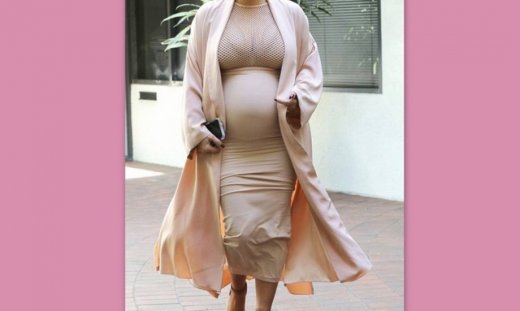 Είναι έγκυος και δε σταματά να φορά στενά ρούχα!