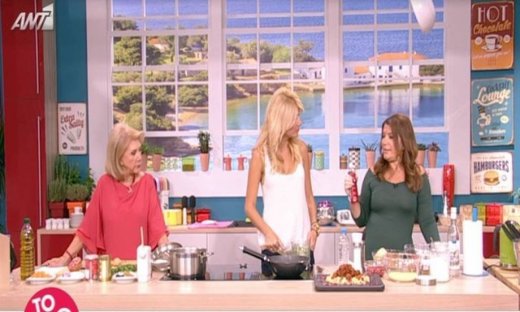 Η Μπαρμπαρίγου έδειξε στο  Πρωινό τη συνταγή που έδειξε πριν χρόνια στην Ελένη!