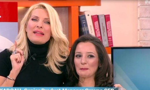 Ελένη Μενεγάκη: Θα κλαίτε από τα γέλια με την ατάκα της στη καλεσμένη