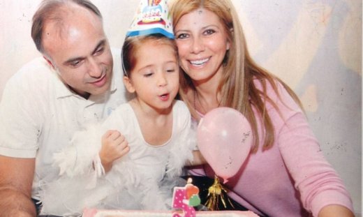 Ζήνα Κουτσελίνη: Πάρτυ για τα πέμπτα γενέθλια της κόρης της