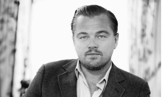 Ο Leonardo Di Caprio ποζάρει στο Νίκο Αλιάγα