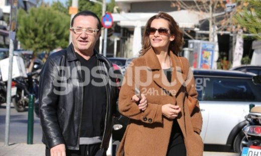 Λευτέρης Πανταζής-Δέσποινα Ολυμπίου: Αγκαζέ στην Γλυφάδα