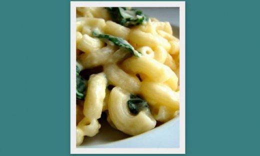 Συνταγή για μακαρονάκι κοφτό με σπανάκι