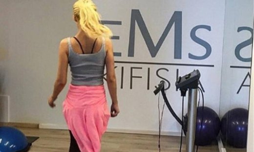 Κατερίνα Καινούργιου: Γυμνάζει το κορμί της