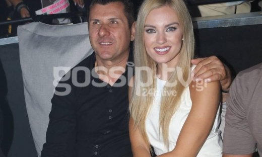 Τζούλια Νόβα: Διασκέδασε όλο το βράδυ στην αγκαλιά του συντρόφου της