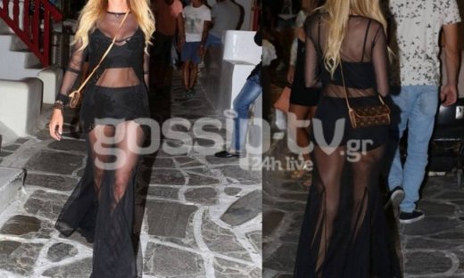 Προκάλεσε… ζημιές με αυτή την εμφάνιση στα στενά της Μυκόνου η…