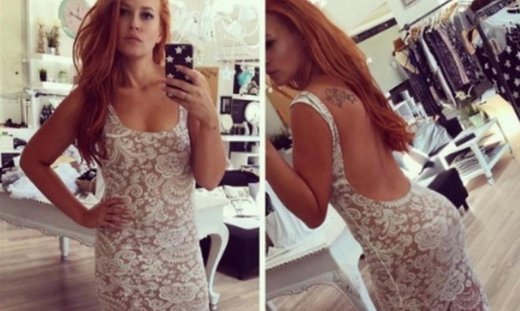 Oh la la! Η Χρηστίδου με διάφανο φόρεμα μας δείχνει το κορμί της