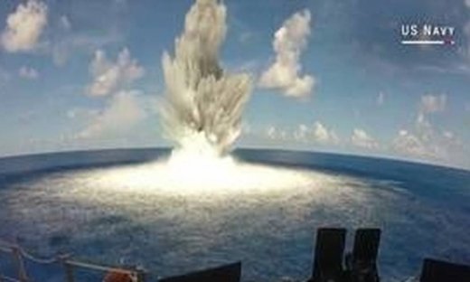 Δοκιμάζοντας τις αντοχές ενός πολεμικού πλοίου