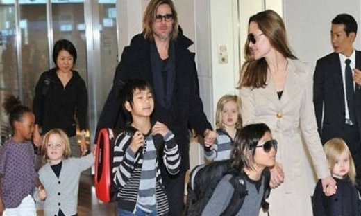 Ο Brad Pitt συνάντησε τα παιδιά του για πρώτη φορά μετά τον χωρισμό