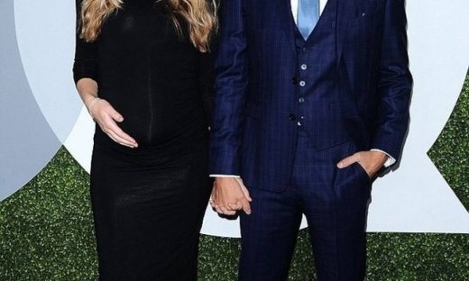 Το ζευγάρι έκανε την πρώτη του δημόσια εμφάνιση μετά την ανακοίνωση της εγκυμοσύνης