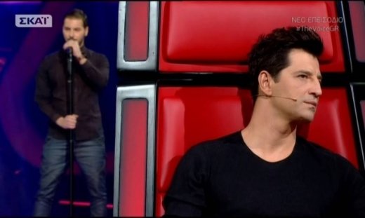 «The Voice»: Η αντίδραση του Ρουβά όταν ο διαγωνιζόμενος είπε τραγούδι του
