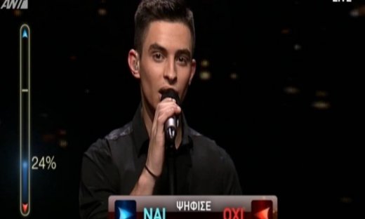 Η άτυχη στιγμή του 18χρονου στο «Rising star»