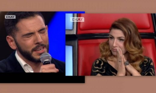 «The Voice»: Η ανατροπή της Παπαρίζου και τα κλάματα του τενόρου on stage