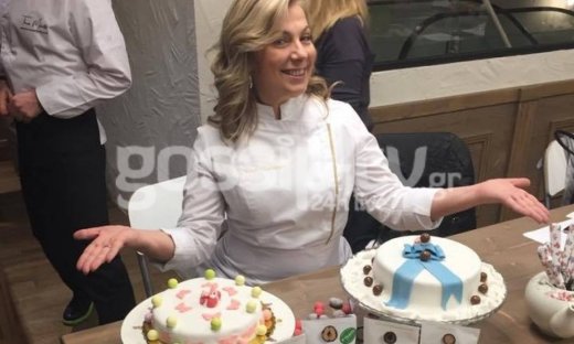 Ντίνα Νικολάου: Τα σεμινάρια μαγειρικής και οι πιο όμορφες τούρτες